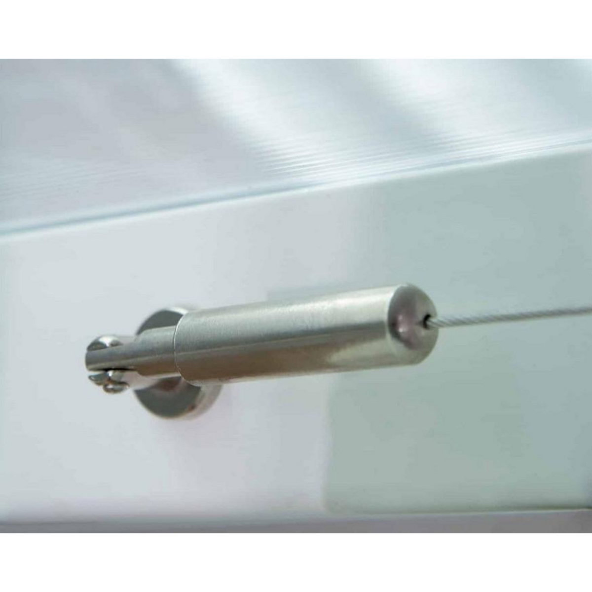 Palram Stores de toit 3x7,30m blanc - 706112