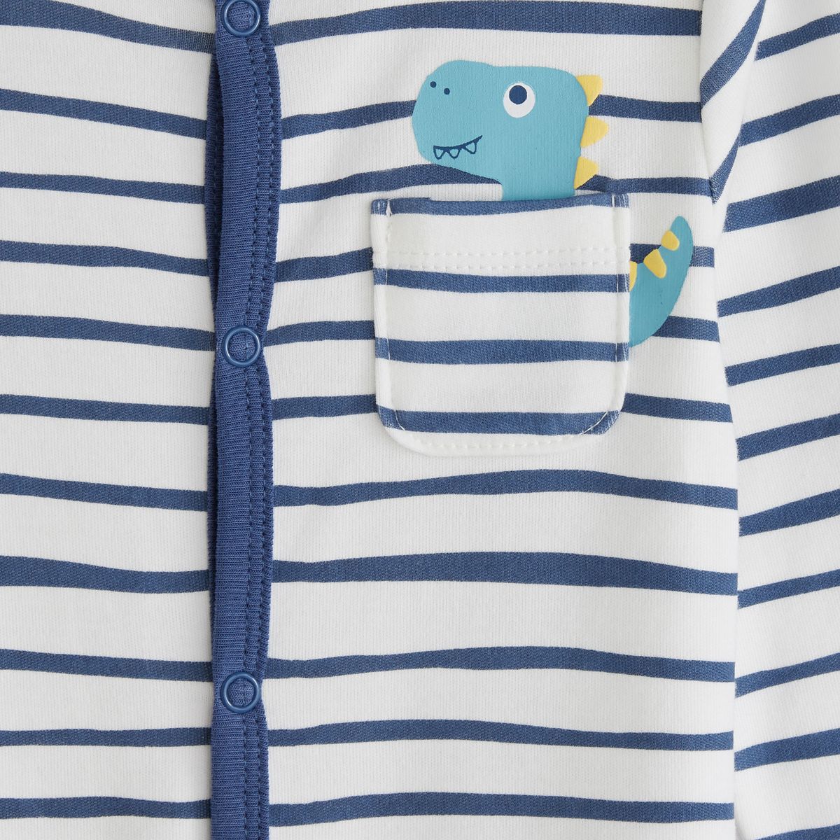 IN EXTENSO Dors bien à rayures bébé garçon