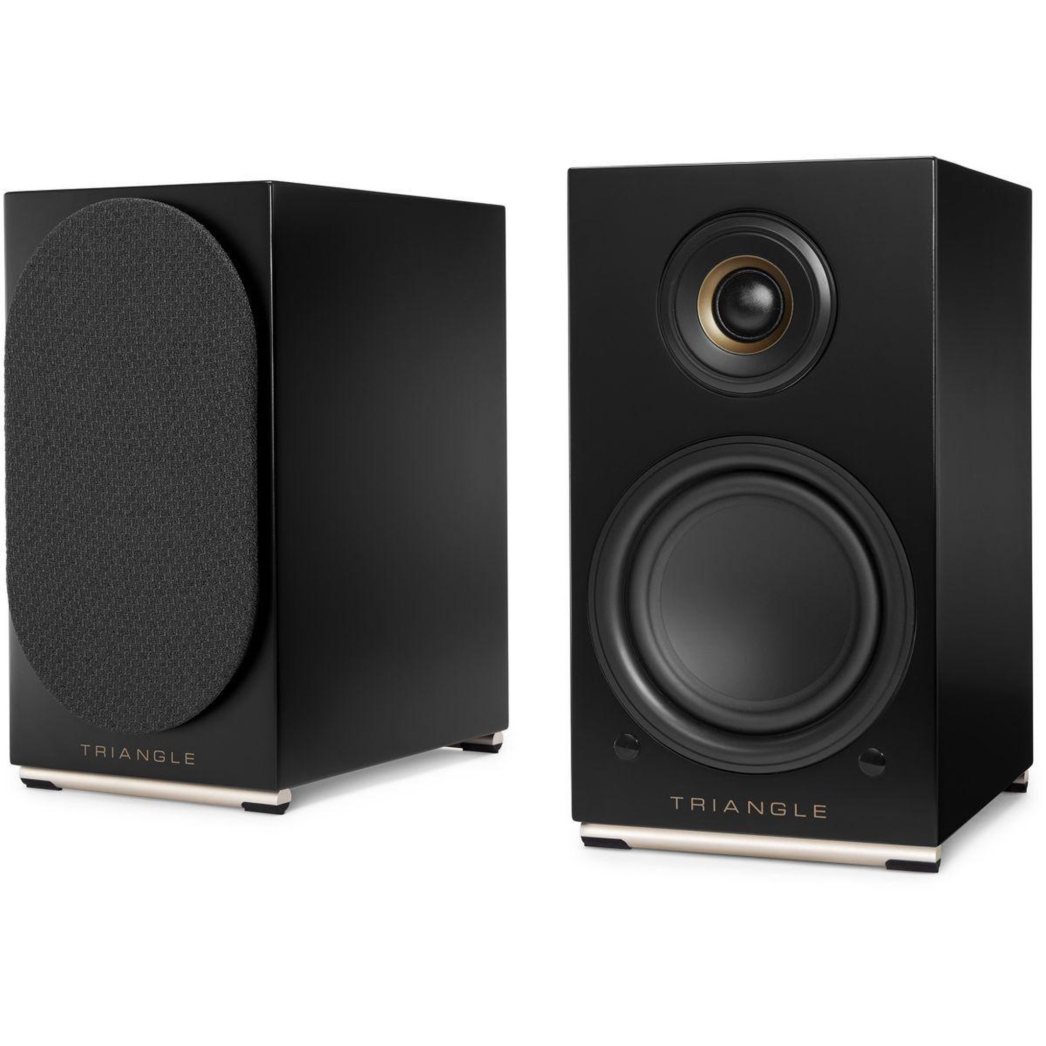Triangle Enceinte résidentielle aio twin noir