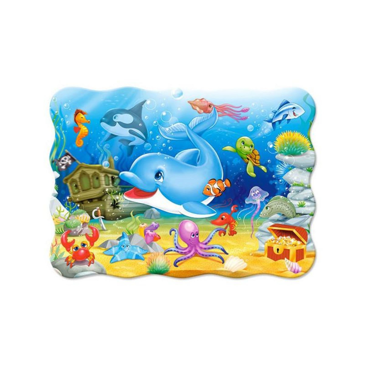 Castorland CASTORLAND Puzzle Bottle Friends, 30th.