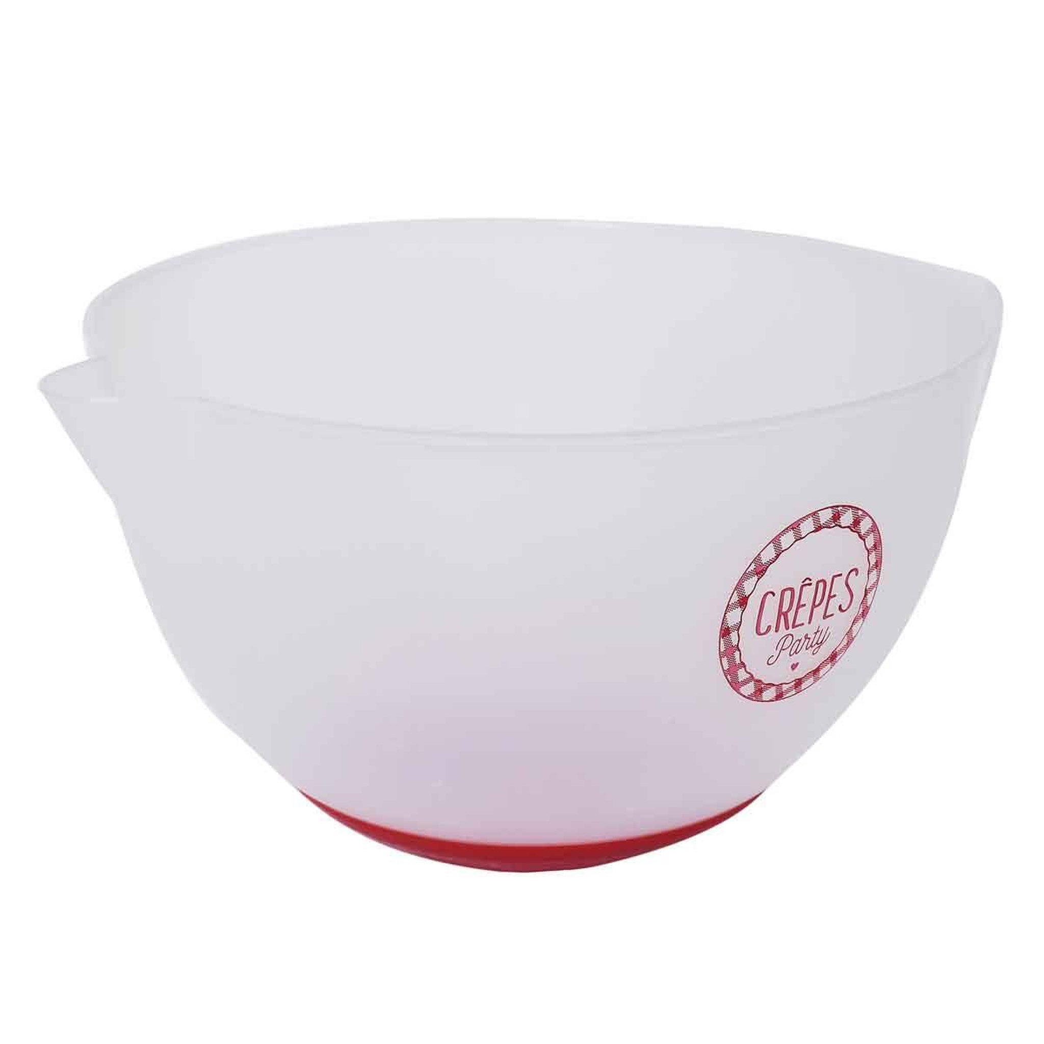 Voir la diapositive 2 : Lily Cook Bol mélangeur  chandeleur  3l transparent