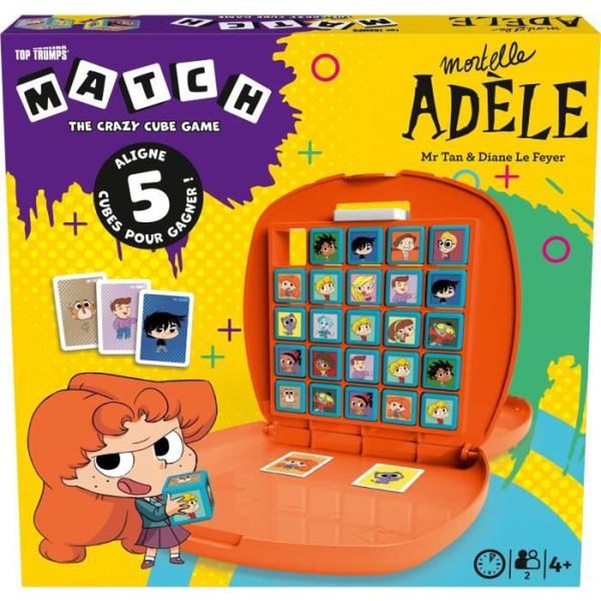 Voir la diapositive 2 : Winning Moves MATCH Mortelle Adele - Jeu de société - WINNING MOVES