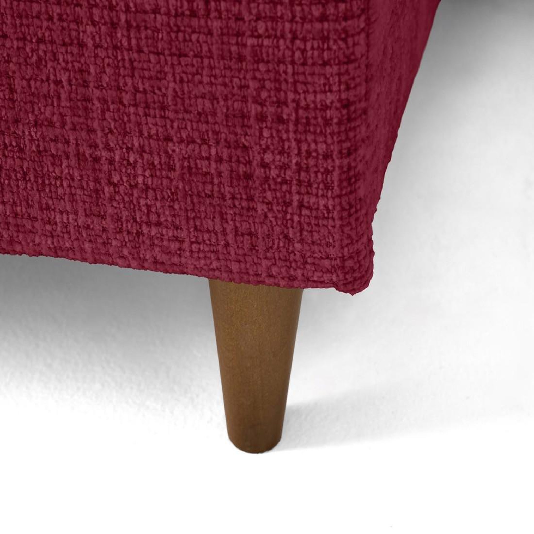 Voir la diapositive 4 : BEST MOBILIER Anna - canapé d'angle gauche 5 places convertible en velours texturé