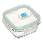 FIVE Boîte de Conservation Carrée  Clipeat  330ml Bleu