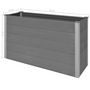 Voir la diapositive 6 : VIDAXL Lit sureleve de jardin WPC 150x50x91 cm Gris