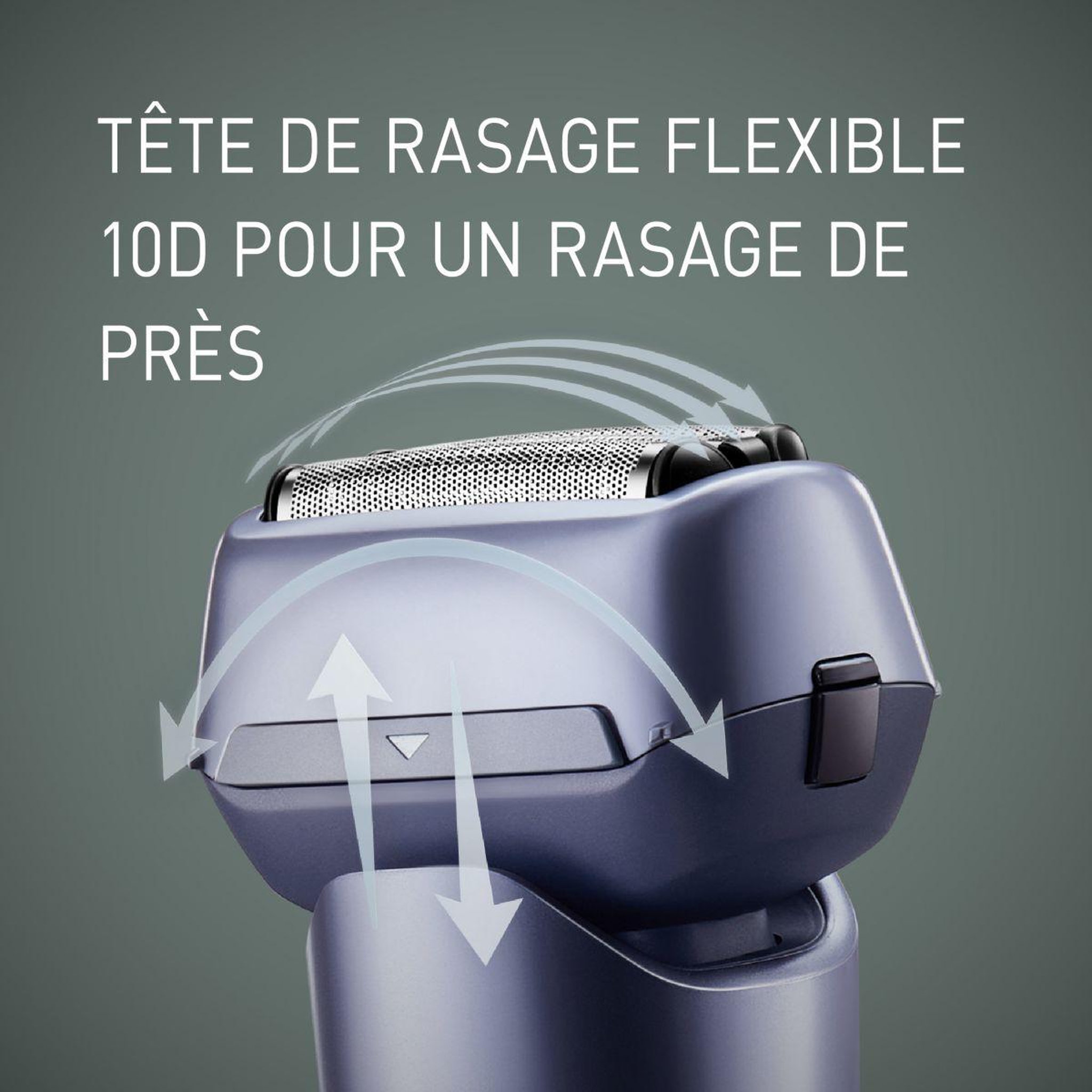 Voir la diapositive 3 : PANASONIC Rasoir électrique 3 lames es-rm3fxk503