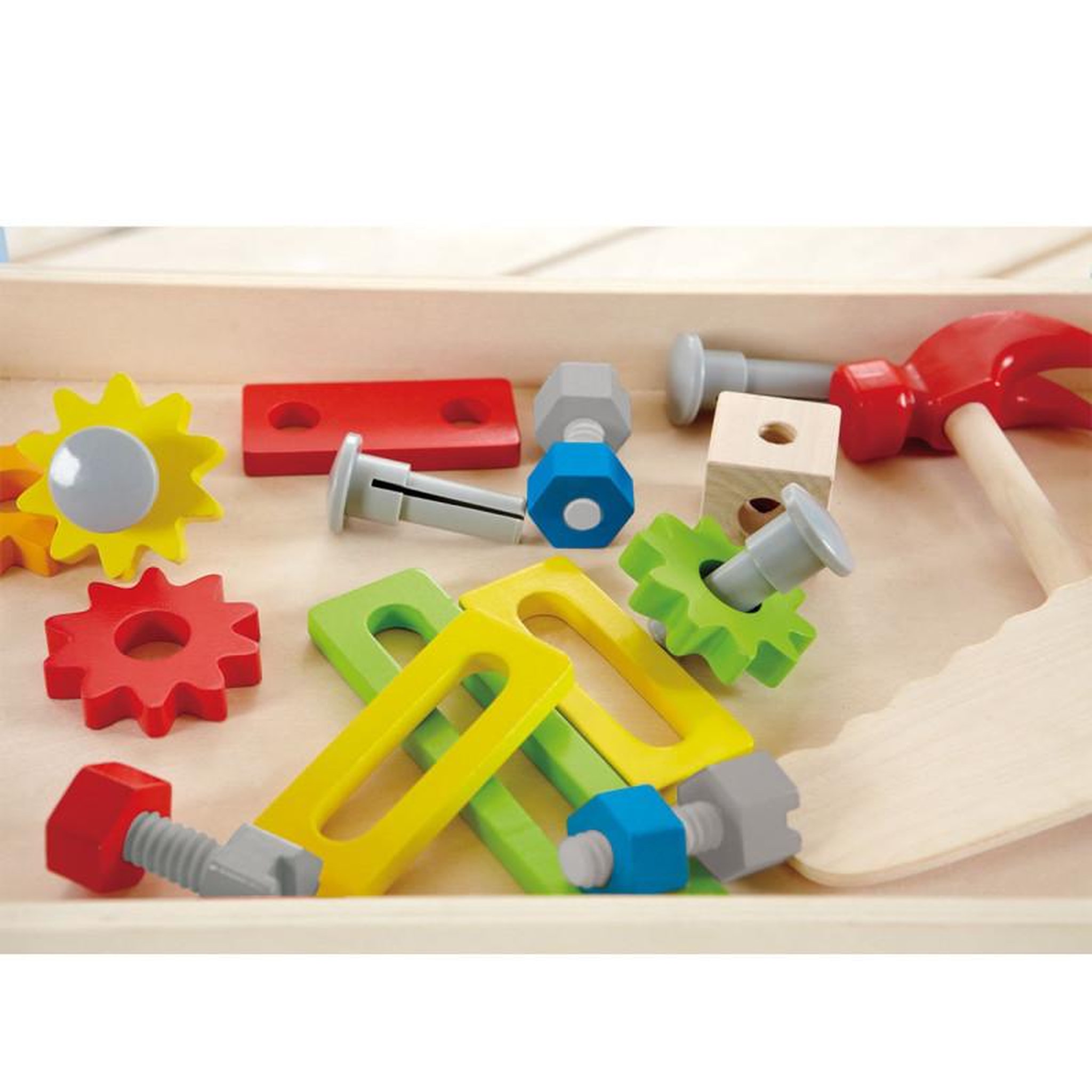 Voir la diapositive 4 : Hape Hape Wooden Workbench