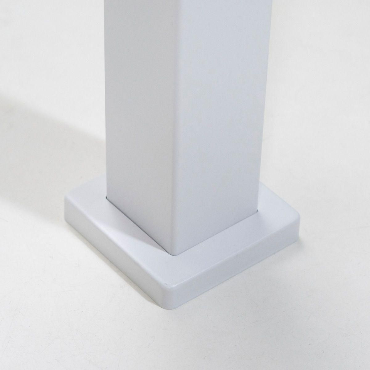 OMBREA Pergola Bioclimatique adossée (2pieds) 3x3,6m blanc OMBREA®