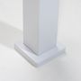 Voir la diapositive 5 : OMBREA Pergola Bioclimatique adossée (2pieds) 3x3,6m blanc OMBREA®