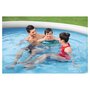 Voir la diapositive 3 : BESTWAY Piscine autoportée ronde motif rotin gris 366x76cm Fast Set
