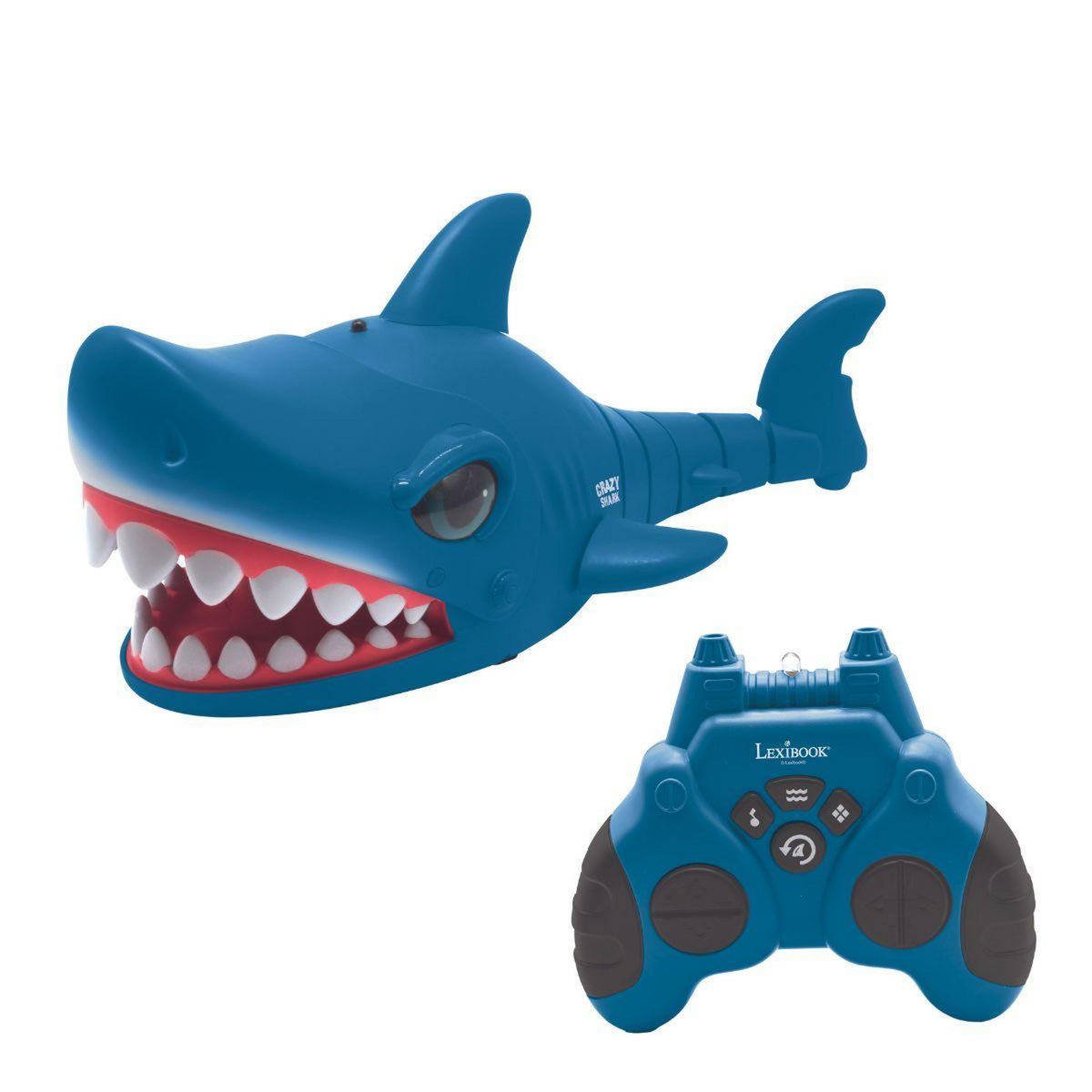 Lexibook RC Shark - Crazy Shark télécommandé avec effets sonores