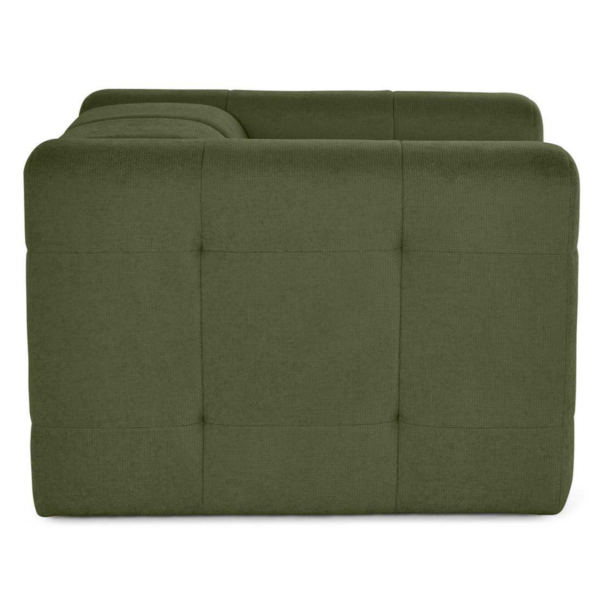 LISA DESIGN Suzano - fauteuil en tissu texturé