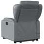 Voir la diapositive 5 : VIDAXL Fauteuil inclinable de massage electrique gris similicuir
