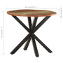 Voir la diapositive 6 : VIDAXL Table d'appoint 68x68x56 cm Bois de recuperation massif