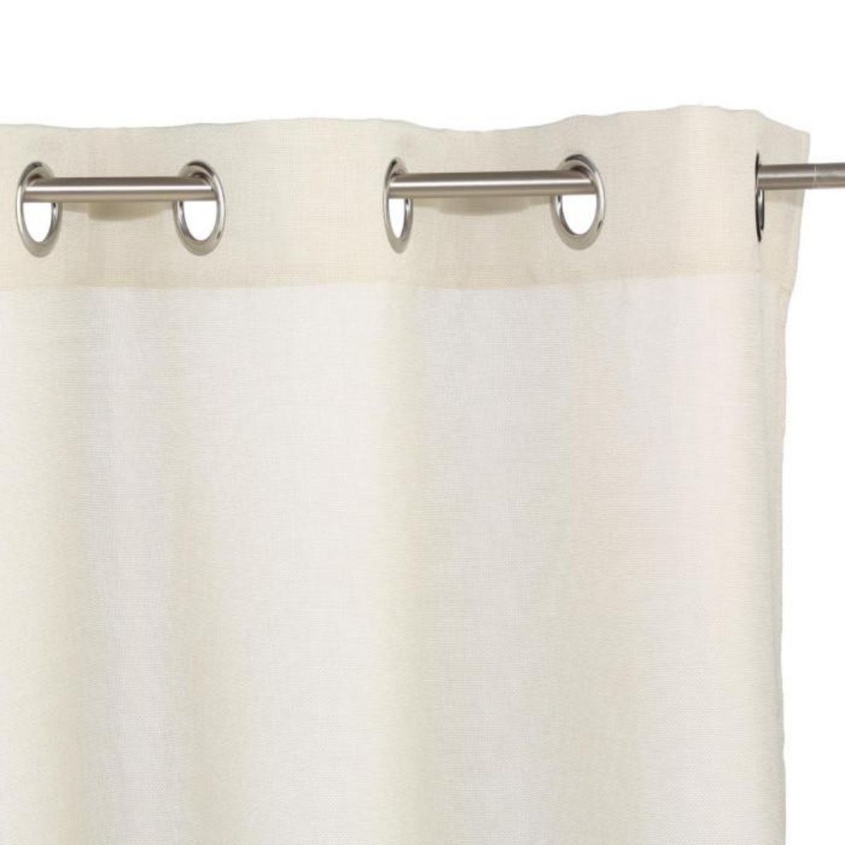 ATMOSPHERA Rideau à Œillets  Memories  140x260cm Ivoire