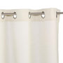 Voir la diapositive 2 : ATMOSPHERA Rideau à Œillets  Memories  140x260cm Ivoire