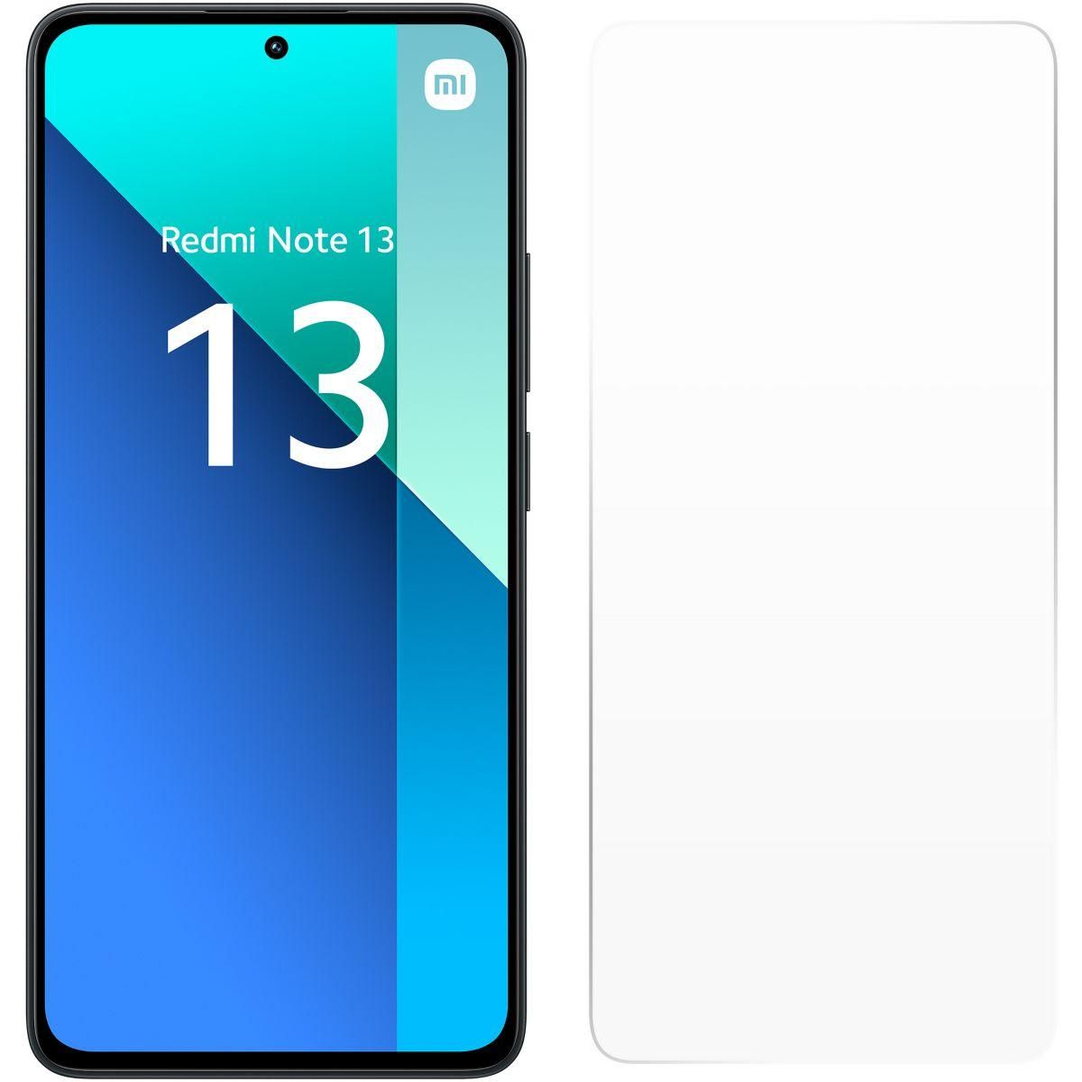 MADE FOR XIAOMI Protège écran Redmi Note 13/13 Pro 4G Verre trempé