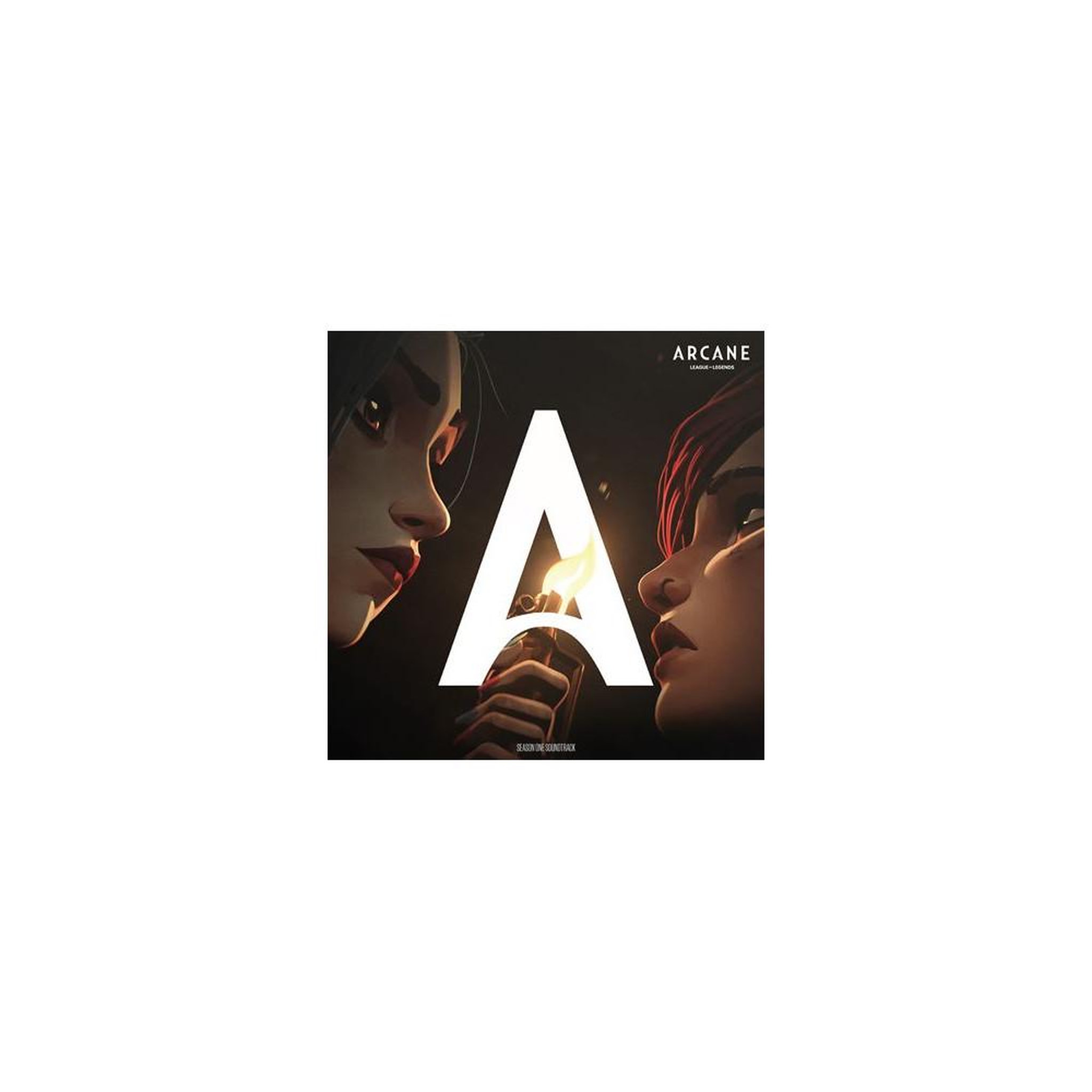 Vinyle 33T LP noir Arcane Saison 1 Official Soundtrack avec poster 61 x 91 cm