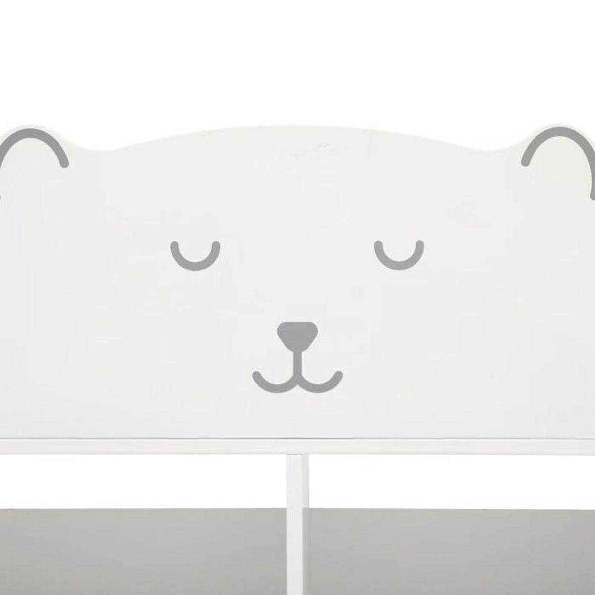Atmosphera Kids Bibliothèque Enfant  Ourson  64cm Blanc