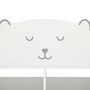 Voir la diapositive 3 : Atmosphera Kids Bibliothèque Enfant  Ourson  64cm Blanc