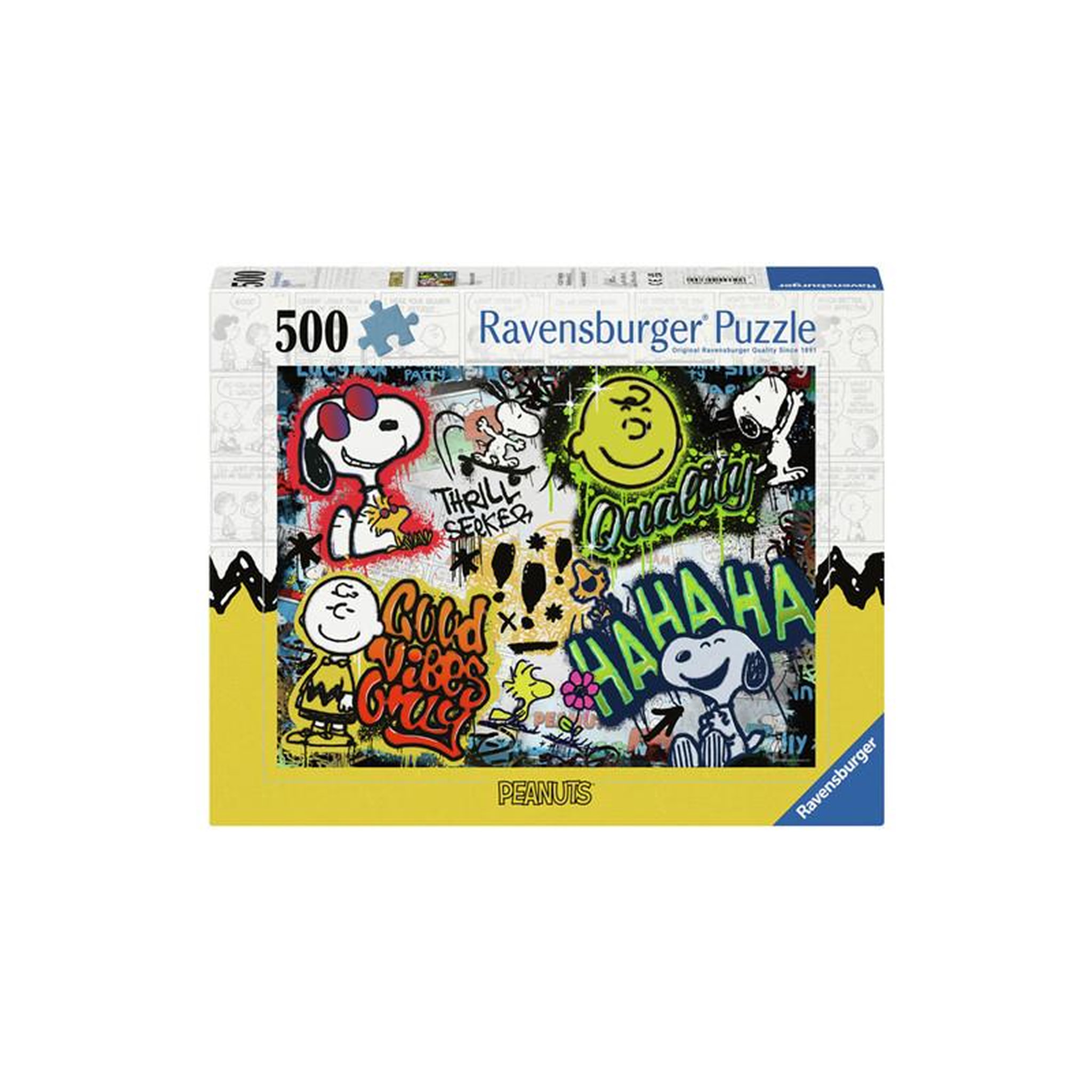 RAVENSBURGER Ravensburger - Jigsaw puzzle Peanuts Graffiti, 500 pcs. 120003892