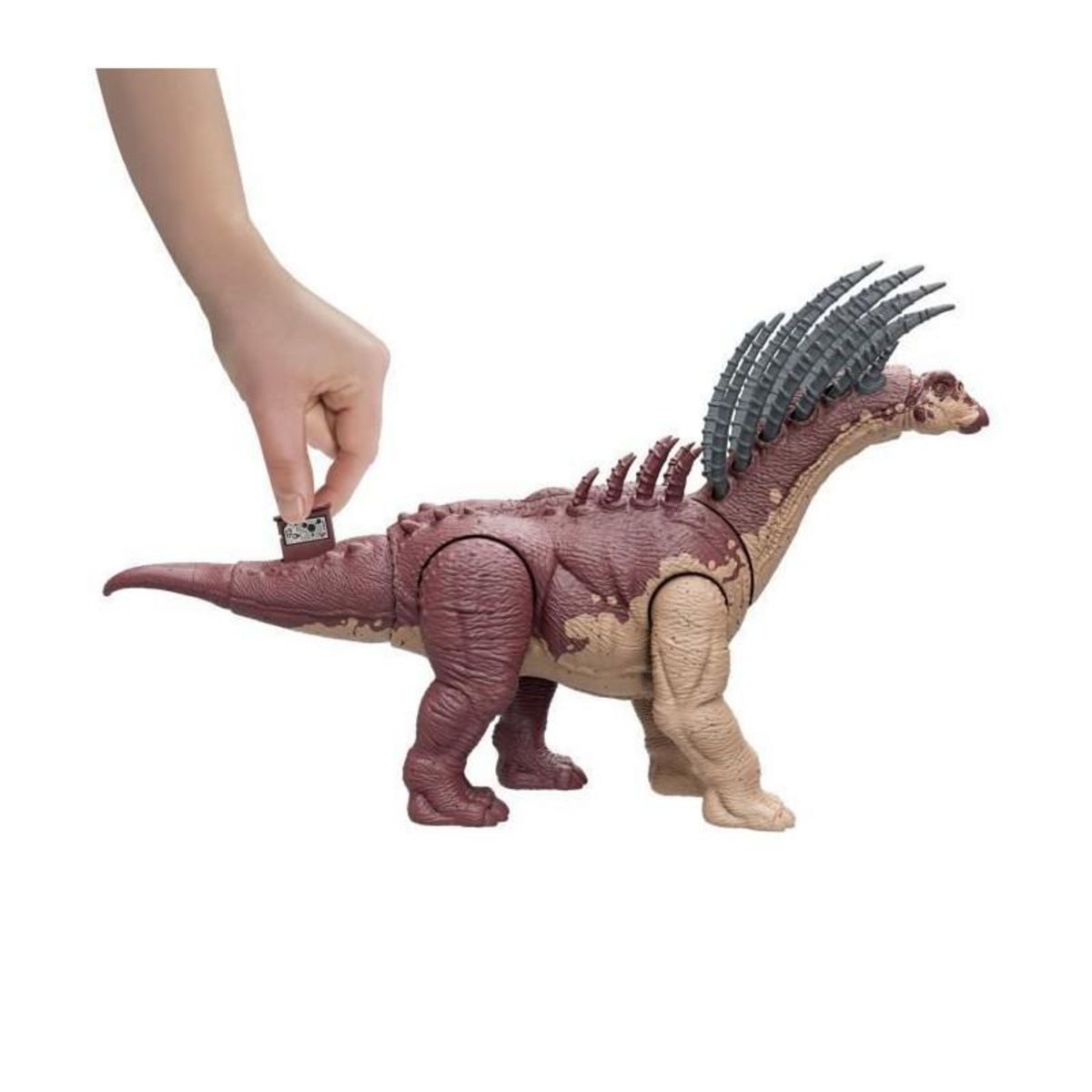MATTEL Jurassic World-Bajadasaurus Méga Action-Figurine articulée HTK80