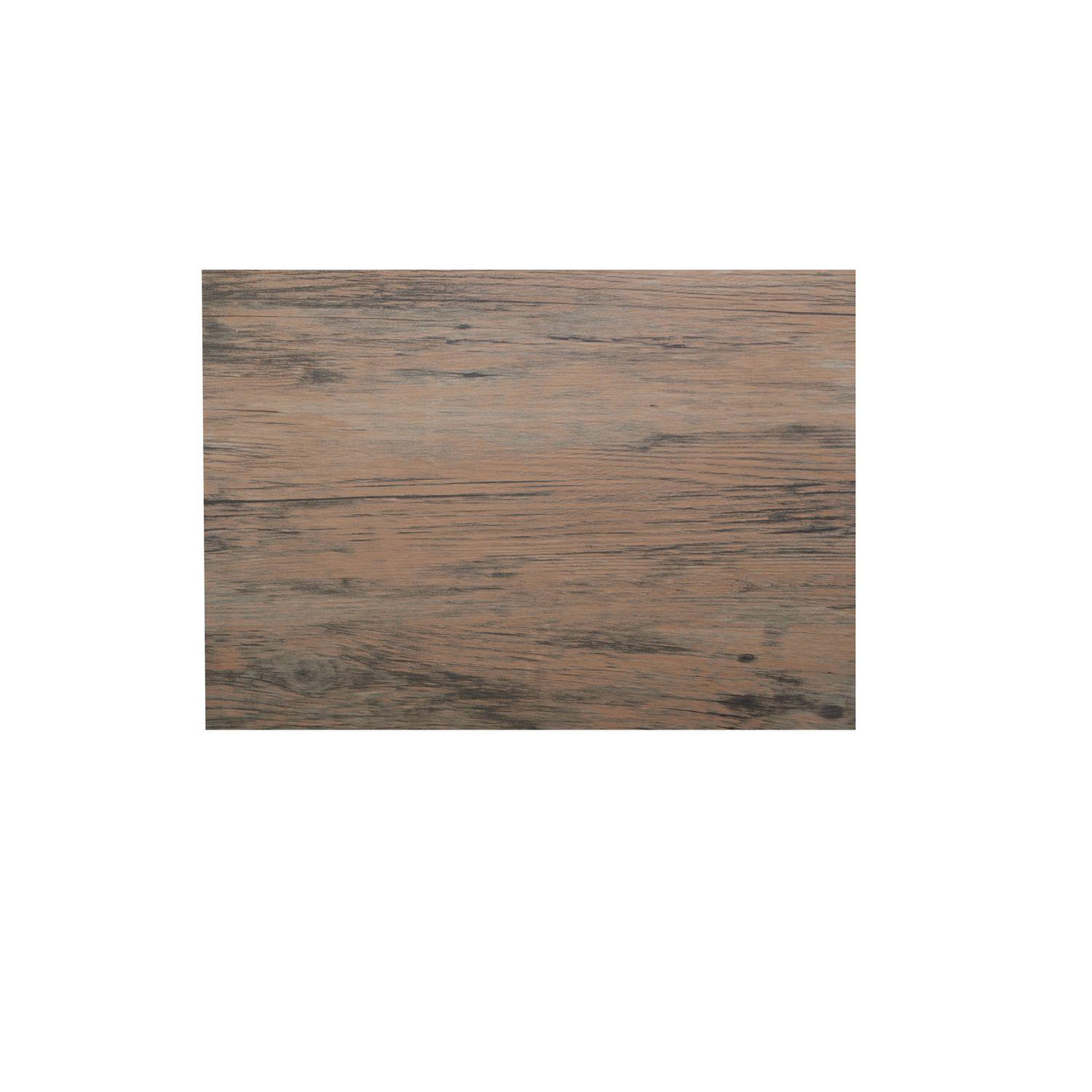 TOILINUX Lot 2x adhésif décoratif pour meuble effet bois chêne vielli - 200 x 45 cm - marron moyen