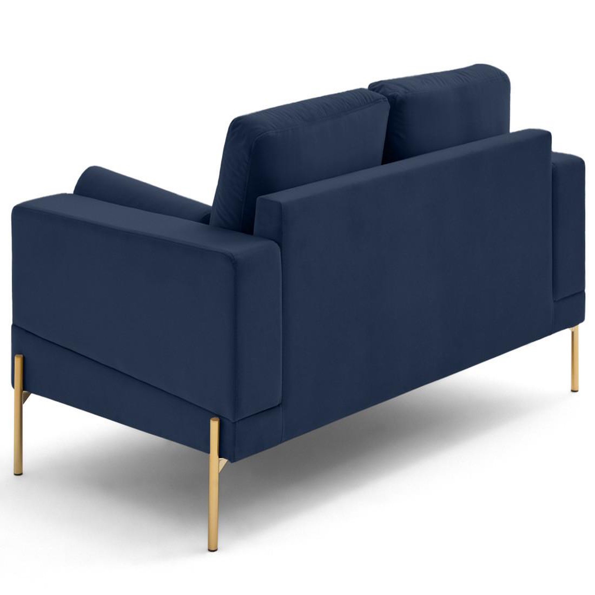 Voir la diapositive 6 : LISA DESIGN Isaure - canapé droit 2 places en velours