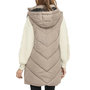 Voir la diapositive 2 : JACQUELINE DE YONG Doudoune sans manche Beige/Noir Femme JDY Padded Waistcoat