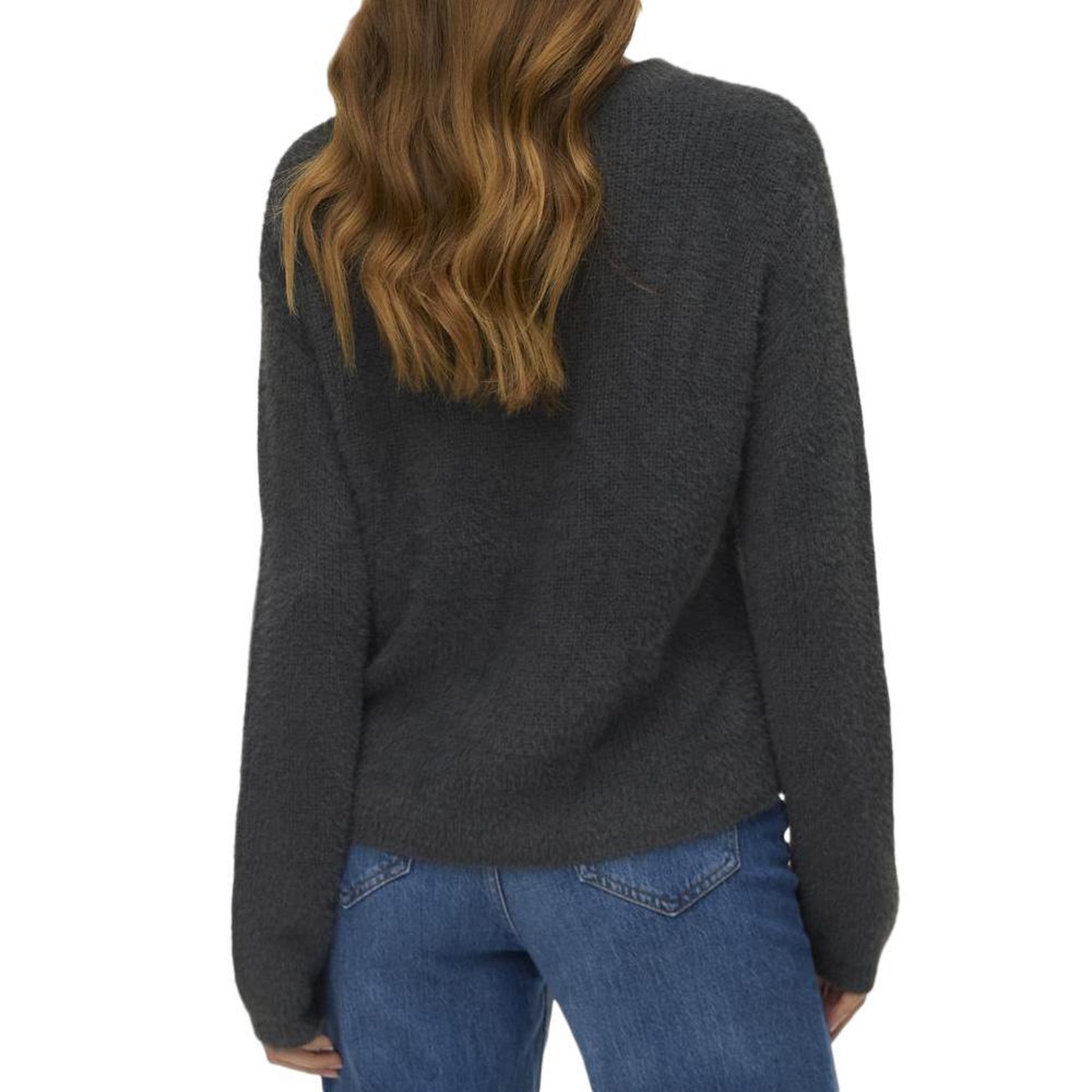Voir la diapositive 2 : Vero Moda Pull Gris Femme Vero Moda Puff