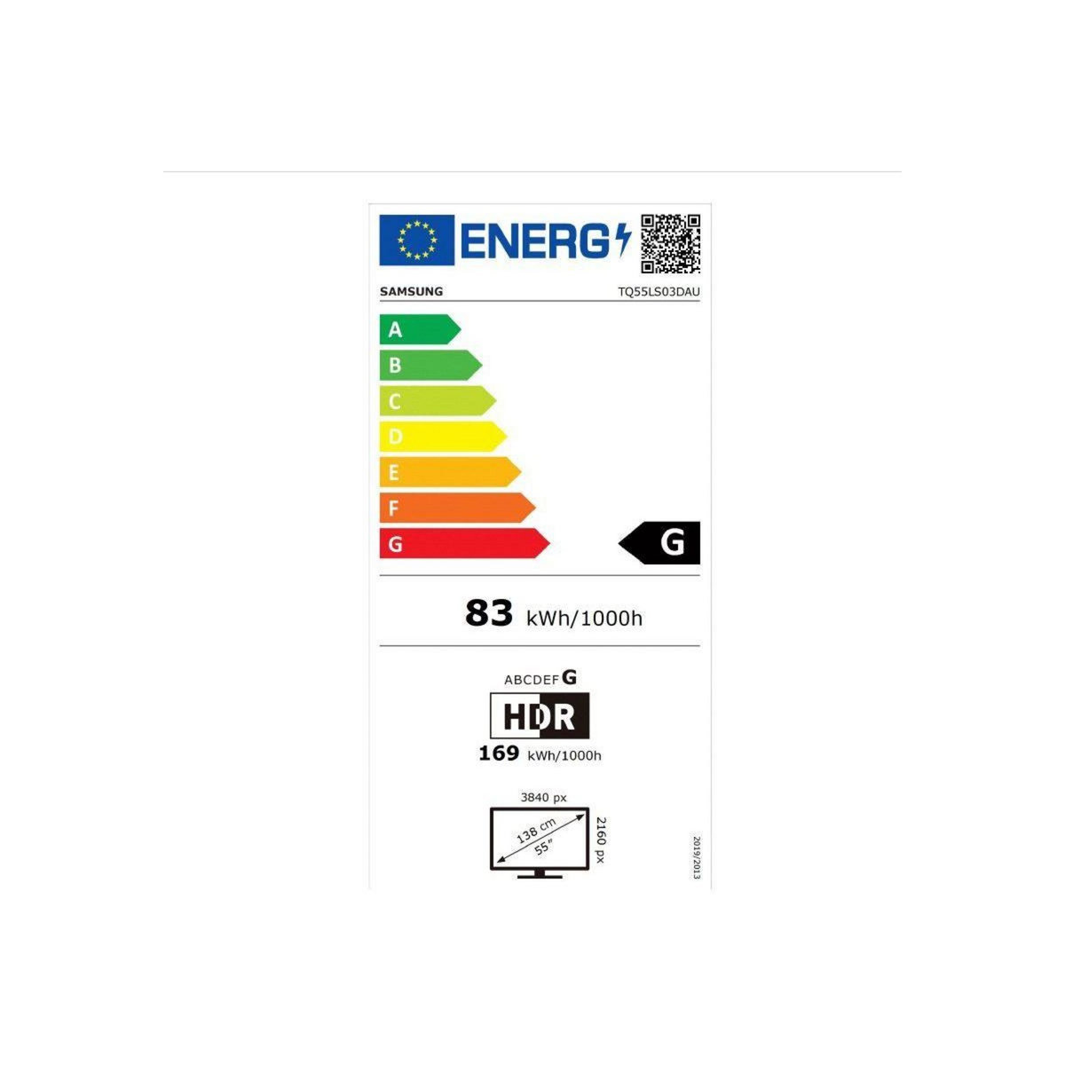 Samsung TV QLED The Frame TQ55LS03D 2024