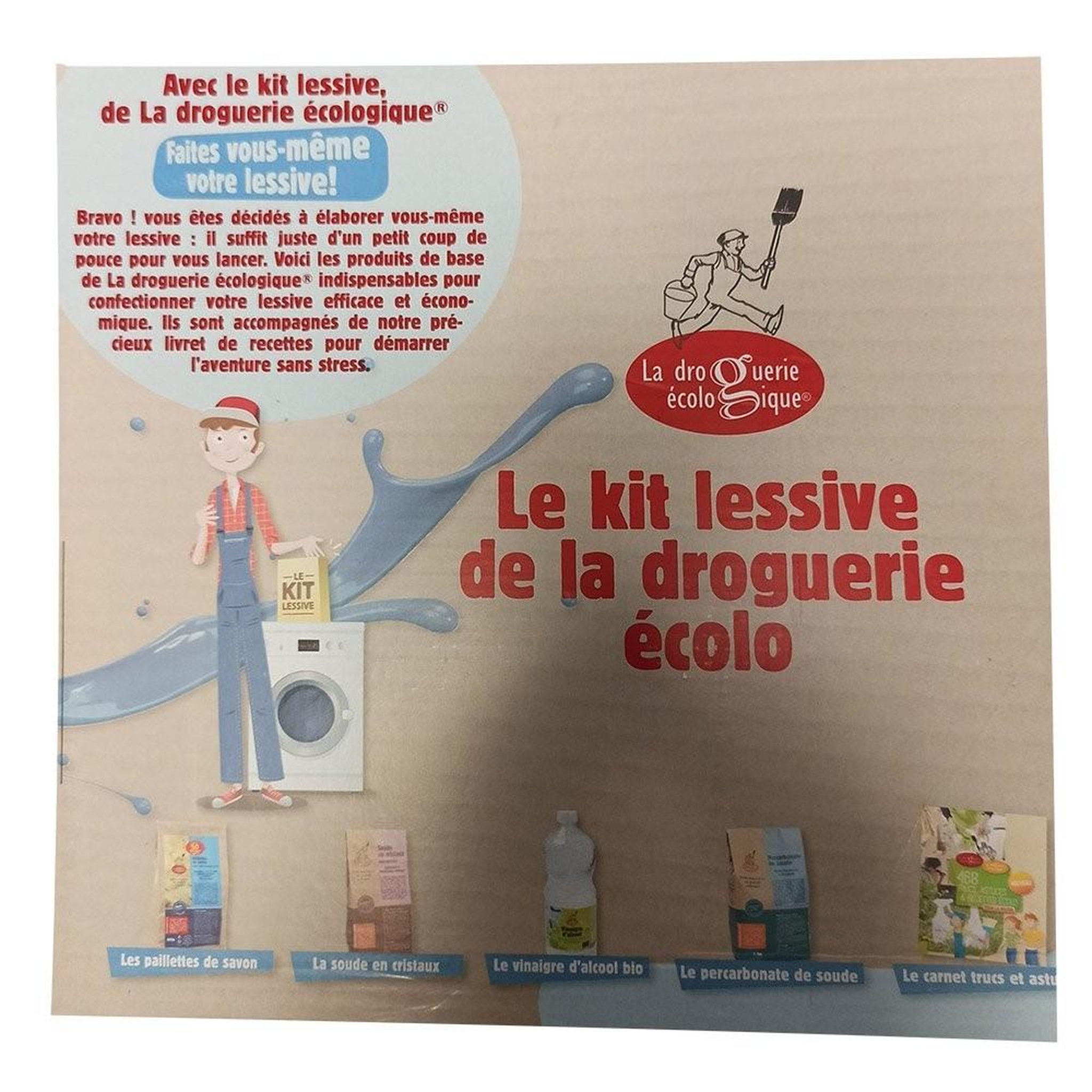 Voir la diapositive 3 : ECODIS Kit lessive droguerie écolo