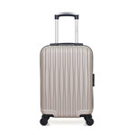 WAVE PARIS WAVE PARIS - Valise Cabine XS VOLGA-E 50 cm 4 Roues. Coloris disponibles : Beige, Gris
