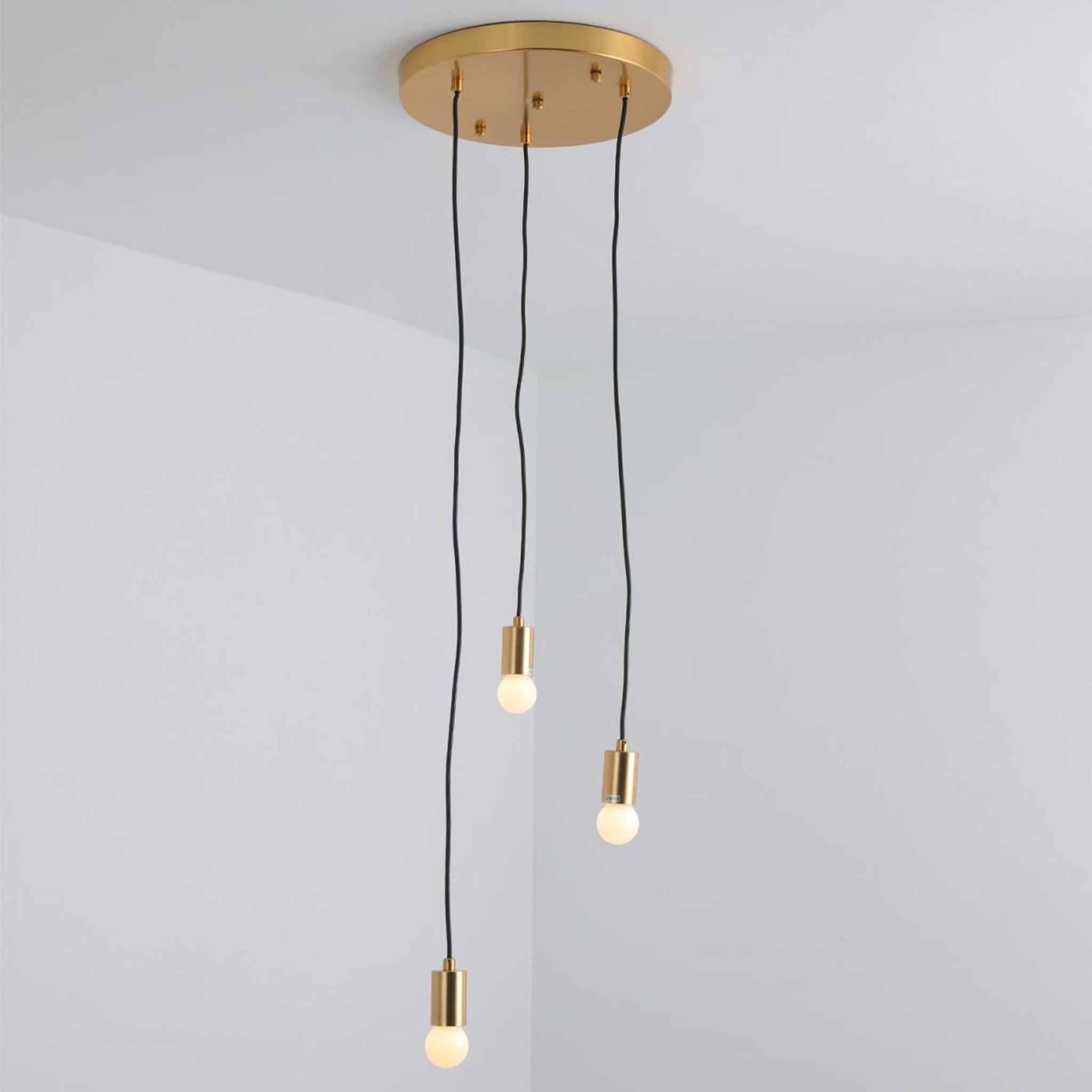 Voir la diapositive 5 : Paris Prix Suspension Design en Métal  Pladon  120cm Or