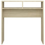 Voir la diapositive 5 : VIDAXL Table console chêne sonoma 78x30x80 cm bois d ingénierie