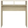 Voir la diapositive 5 : VIDAXL Table console chêne sonoma 78x30x80 cm bois d ingénierie