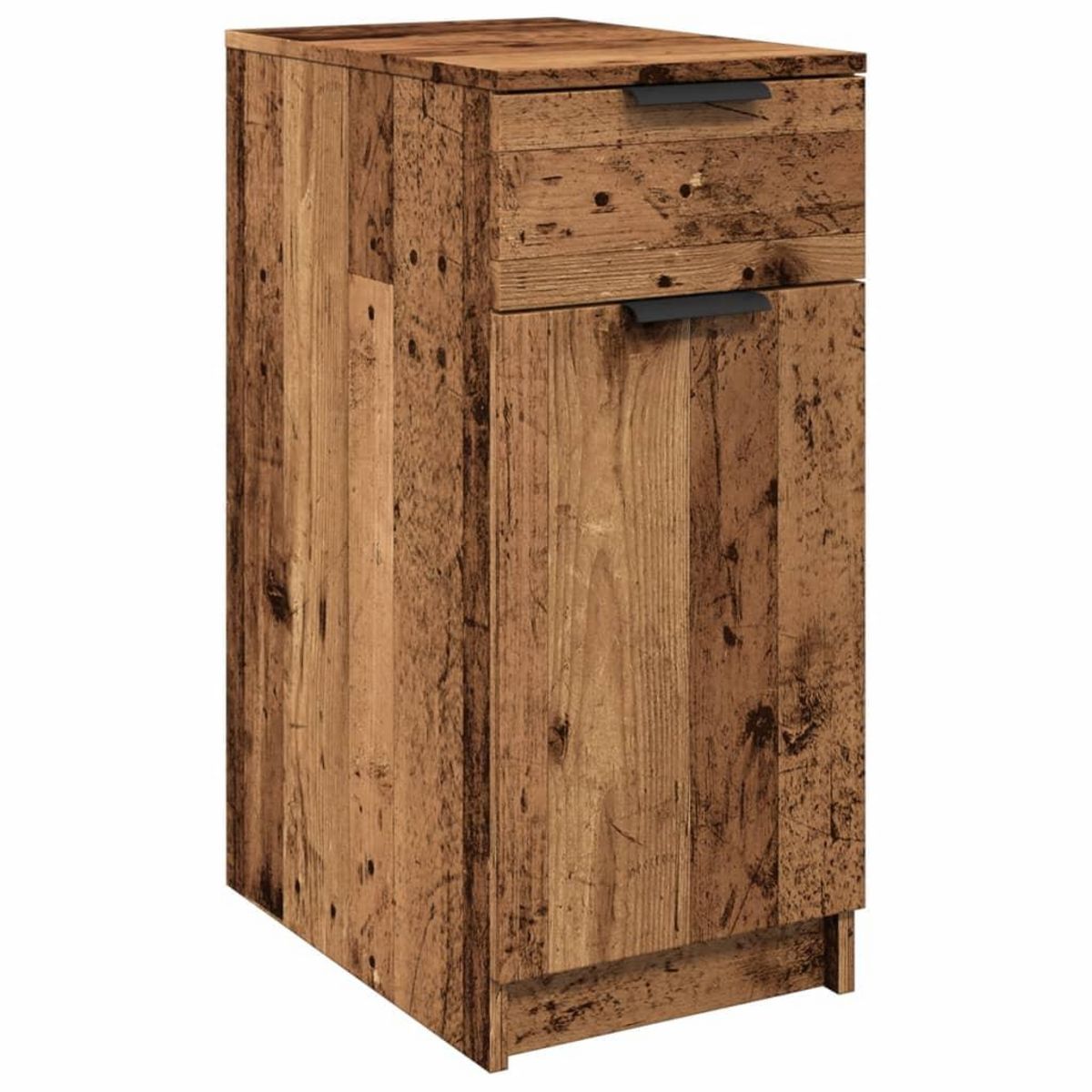 VIDAXL Armoire de bureau vieux bois 33x50x75 cm bois d'ingenierie