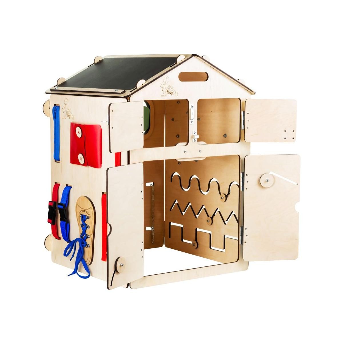 ELINELI Maison d'activités en bois - Natura