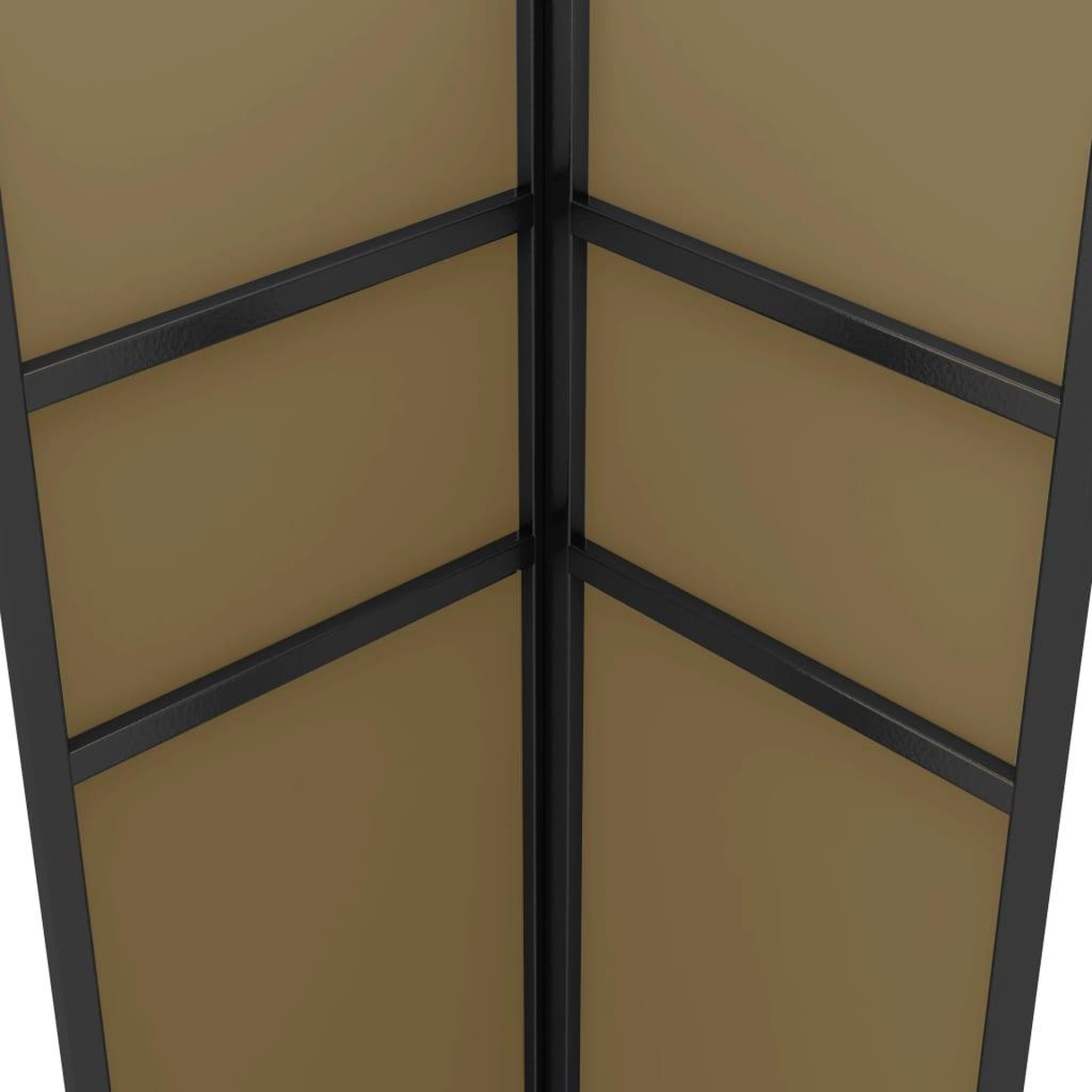 Voir la diapositive 4 : VIDAXL Belvedere avec double toit 3x3x2,7 m Taupe 180 g/m^2