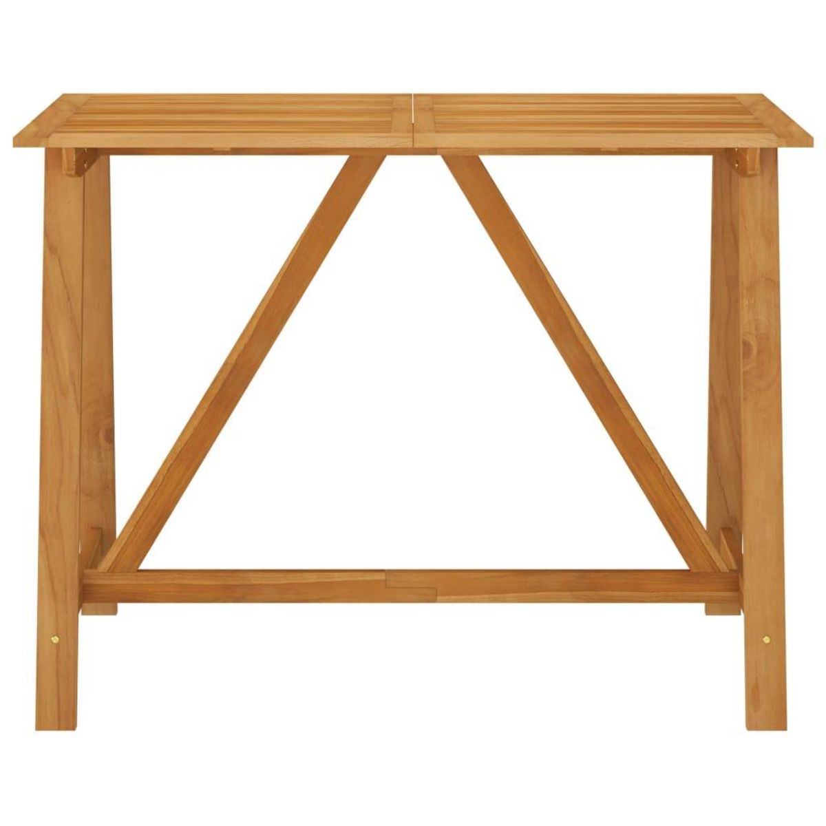 VIDAXL Ensemble de bar de jardin 7 pcs Noir