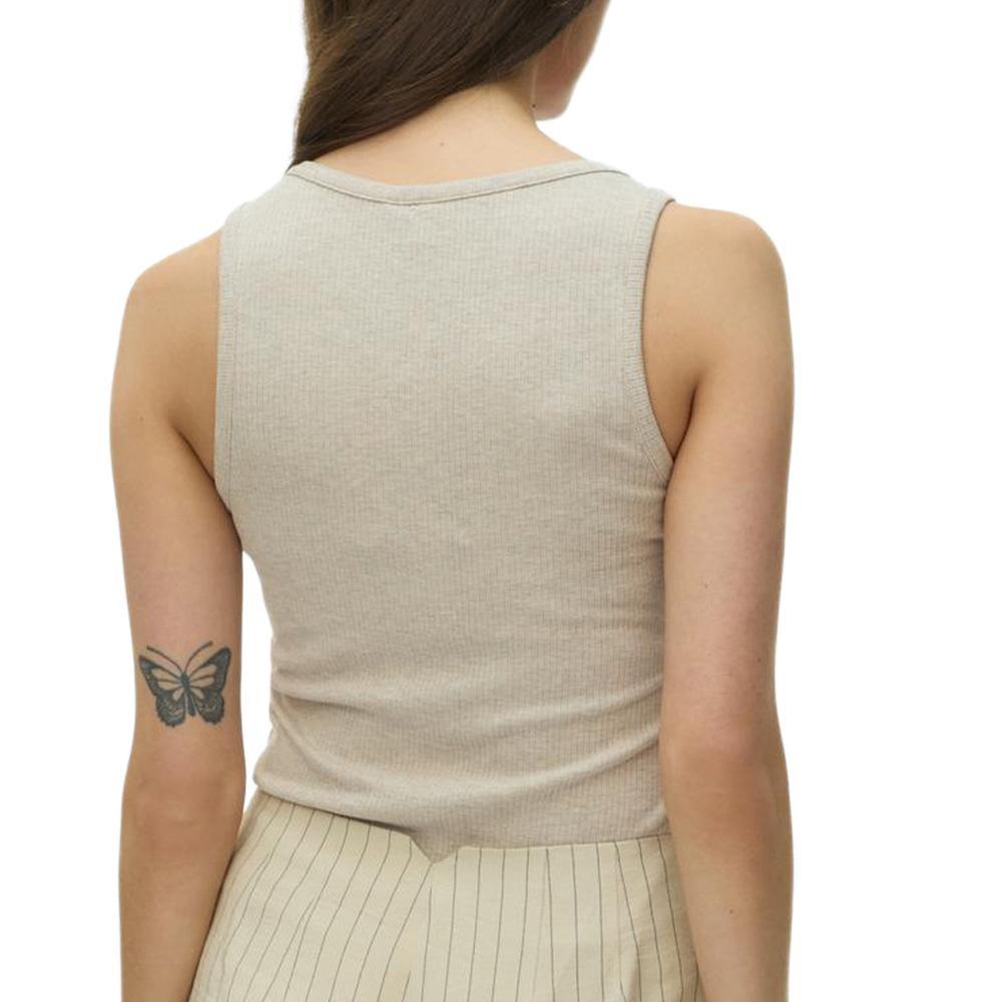 Voir la diapositive 3 : Vero Moda Débardeur beige femme vero moda kiki