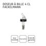 Voir la diapositive 5 : Fackelmann Lot de bec verseur doseur à alcool 2 et 4 cl avec bille Fackelmann Bar Concept