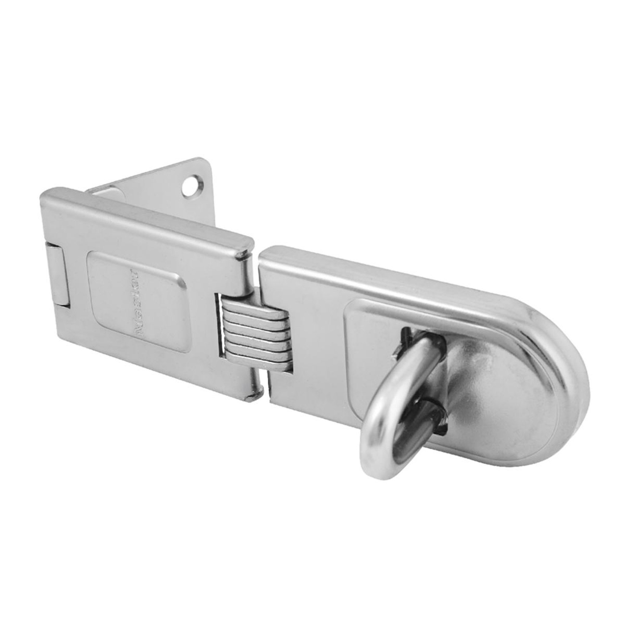 Master lock 720eurd moraillon renforcé avec charnière pour verrouillage de porte extérieure, 16 x 4,5 cm