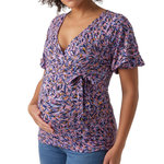 MAMALICIOUS T Shirt De Grossesse Violet/ Femme Mamalicious Wanessa. Coloris disponibles : Rose