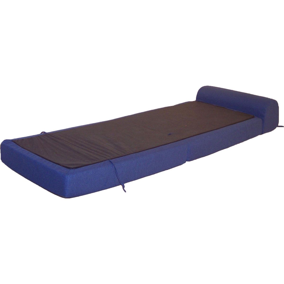 Chauffeuse convertible 1 place en tissu uni CHAPI