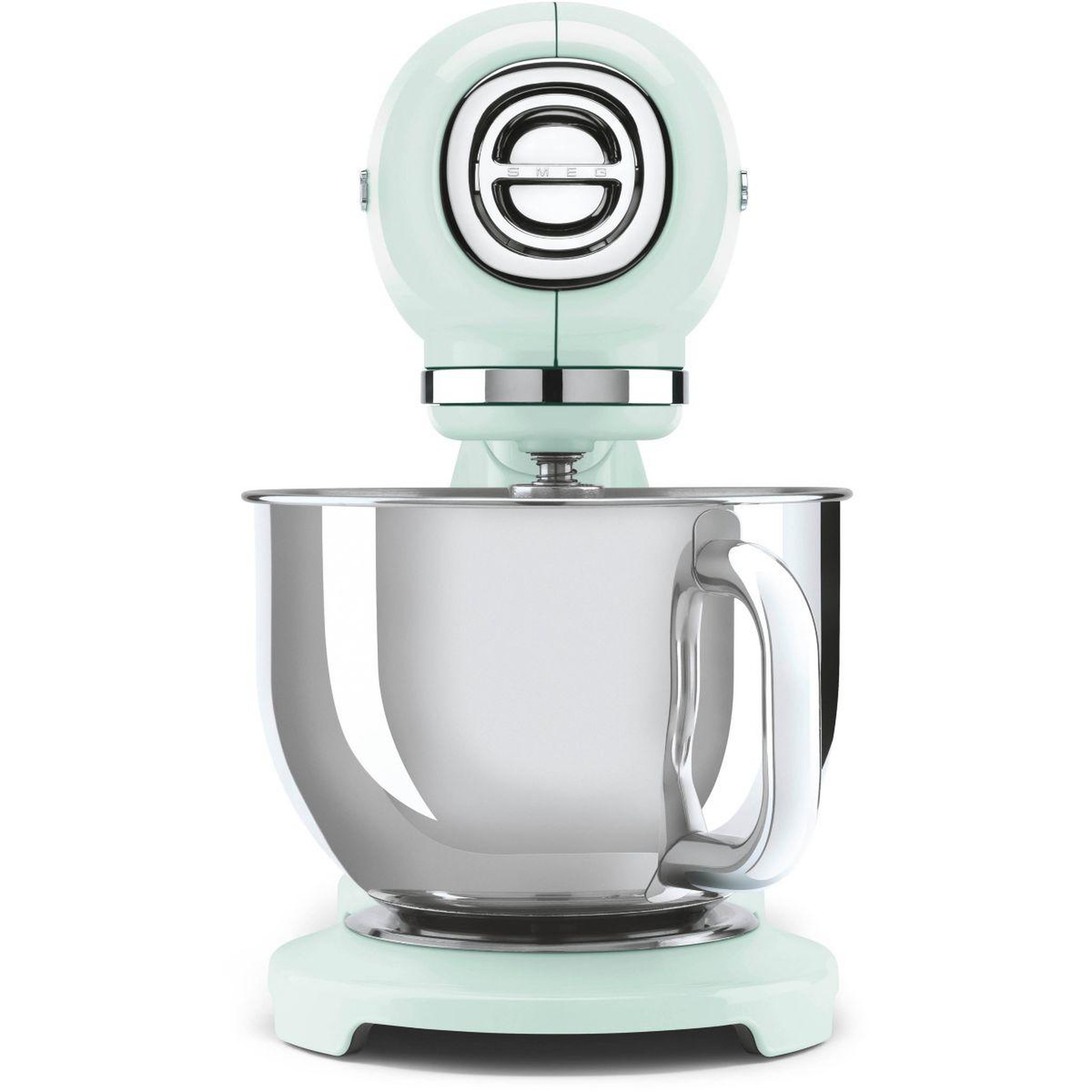 Voir la diapositive 4 : SMEG Robot pâtissier SMF03PGEU vert d'eau