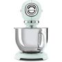 Voir la diapositive 4 : SMEG Robot pâtissier SMF03PGEU vert d'eau