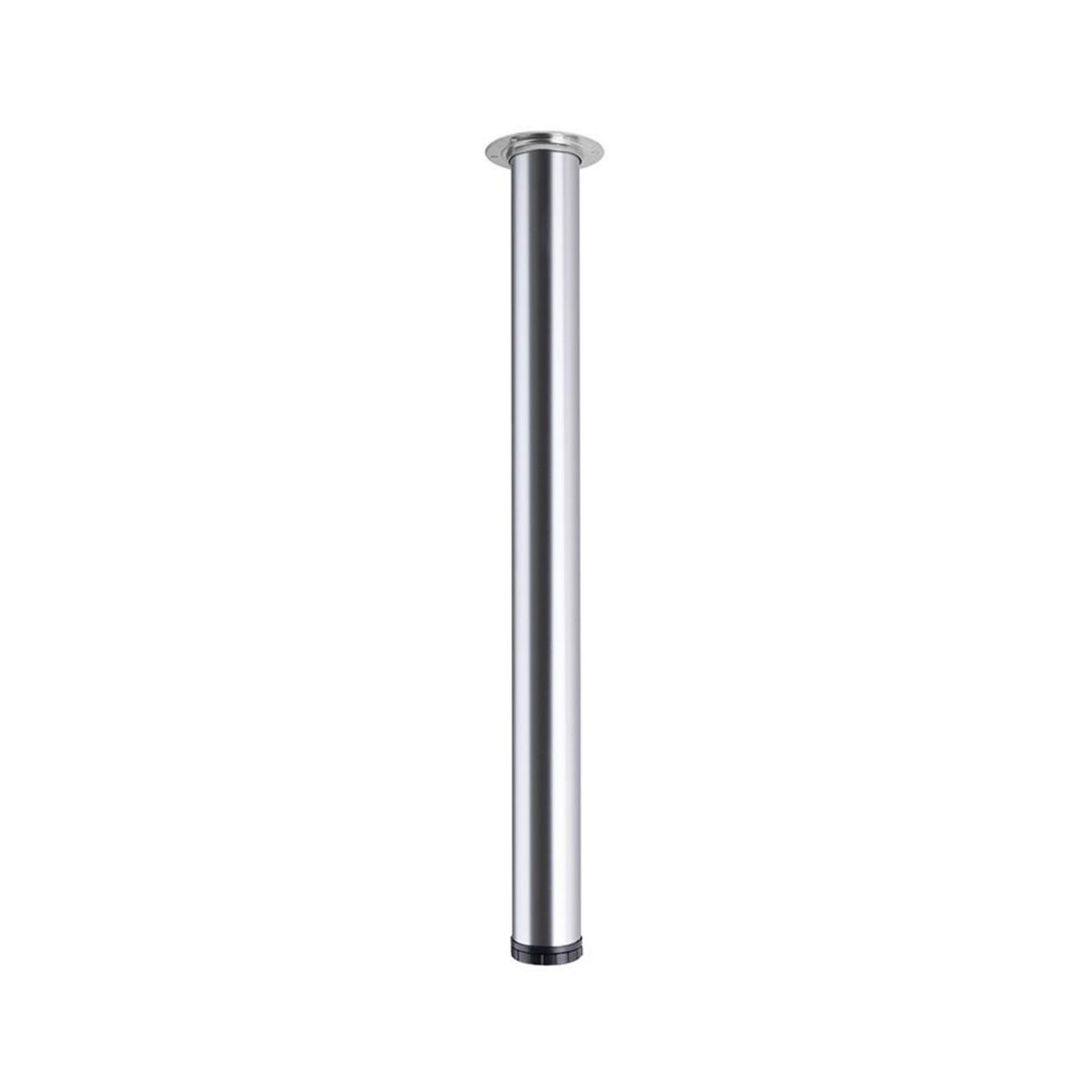 CENTRALE BRICO Pied de table Legs TS001, 710R/60mm, acier inoxydable (acier brossé)