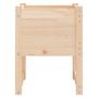 Voir la diapositive 4 : VIDAXL Jardiniere 40x40x52,5 cm Bois massif de pin