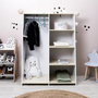 Voir la diapositive 4 : Paris Prix Armoire Scandinave Enfant  Maya  120cm Blanc
